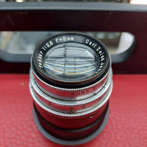 CARL ZEISS JENA TESSAR 8CM F2.8 M42 MOUNT