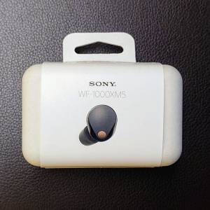 九成新Sony旗艦級藍牙降噪耳機WF-X1000M5（黑色）！