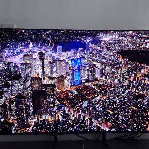 香港三星行貨 SAMSUNG 55S90C 55吋 QD-OLED OLED  電視全套連盒 1年三星香港保養 Q...