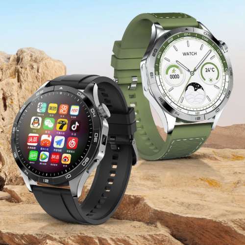 5G智能電話手錶 WatchGT4可插卡bluetooth/wifi/NFC/定位/運動