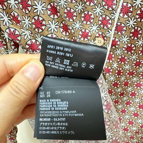 全新PRADA 女裝襯衫 真絲