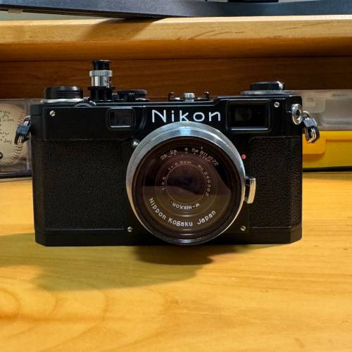 Nikon S2 black repaint