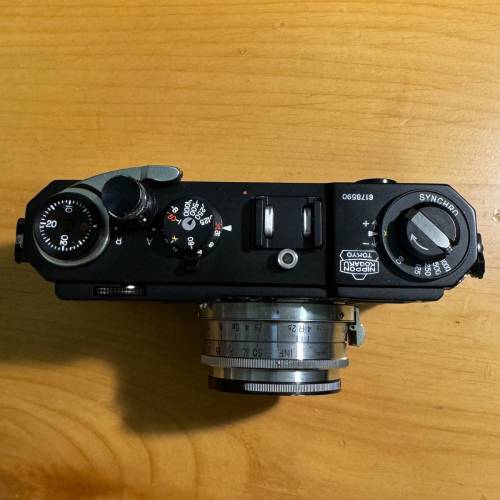 Nikon S2 black repaint