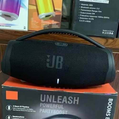 Boombox3音樂戰神3代無線藍牙音箱戶外防水重低音炮音響