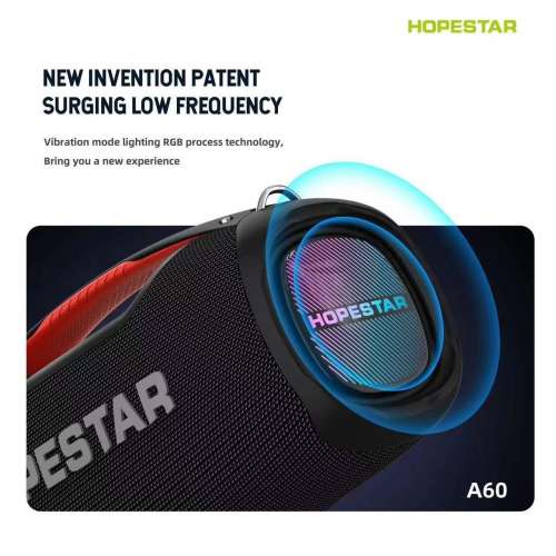 2024新款A60大戰神100W音響大功率重低音炮戶外K歌手提防水