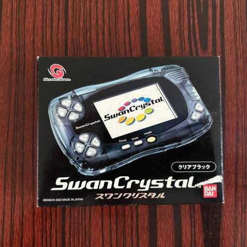 神奇天鵝Wonder Swan Wonderswan Color  Crystal WSC WSCC Crystal Black 透明黑版