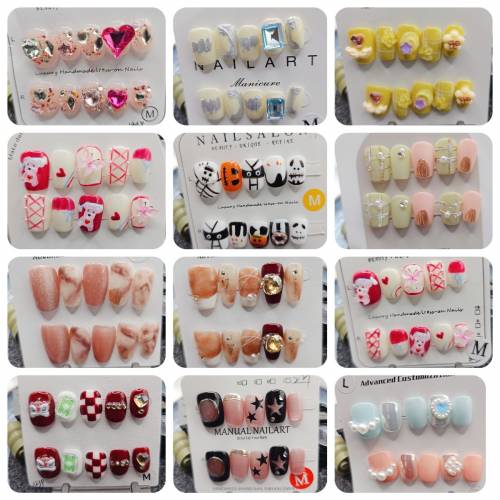 Gel甲片│日常甲片│美甲片│假甲片│