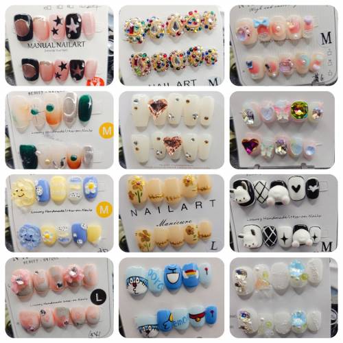 Gel甲片│日常甲片│美甲片│假甲片