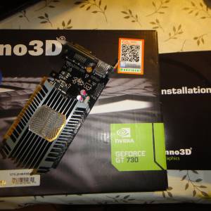 INNO3D NVIDIA GeForce GT730 DDR3 2GB 64Bit 短卡