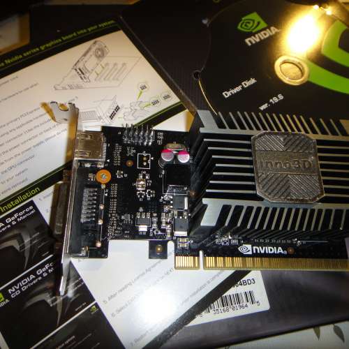 INNO3D NVIDIA GeForce GT730 DDR3 2GB 64Bit 短卡