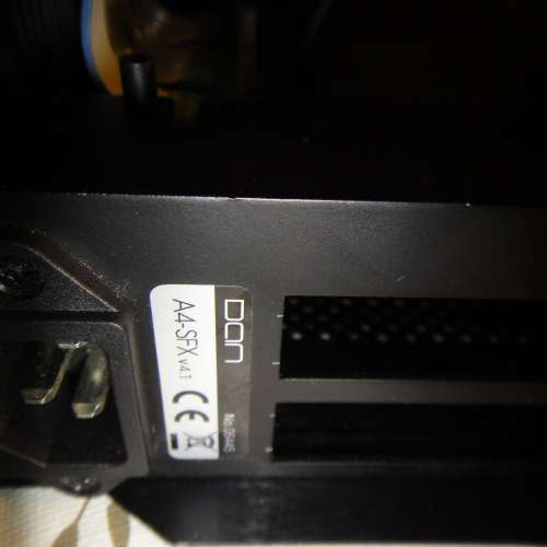 Dan 機殼 A4-SFX V4.1 Mini-ITX 遊戲機殼 - 黑色(((欠側蓋)))