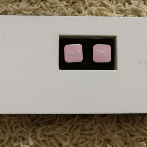 全新 Agnes b Cufflinks 袖口扣紐