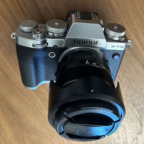 Fuji X-T3 連 五電一直倒 kit 鏡XF 18-55mmF2.8-4 R LM OIS