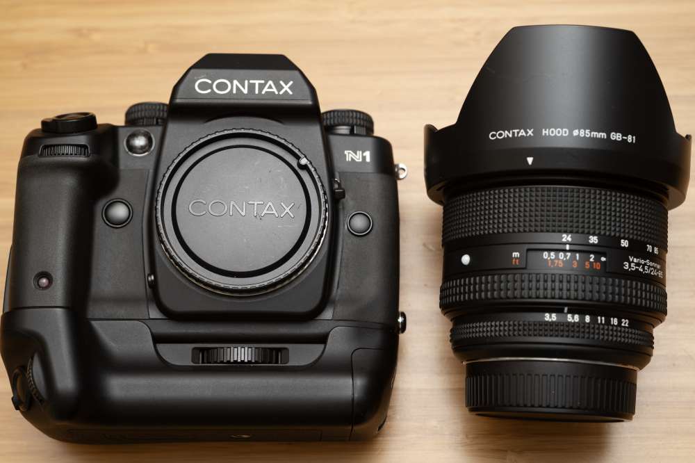 CONTAX N1 + AF Carl Zeiss 24-85mm Vario-Sonnar - 二手或全新