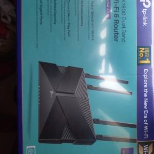 TP-link AX1800 dual band wifi 6 router