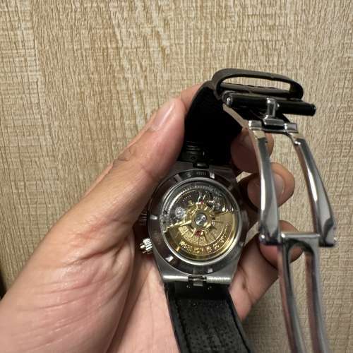 高仿 Vacheron Constantin 江詩丹頓 OVERSEAS CHRONOGRAPH 5500V 42.5mm 皮帶