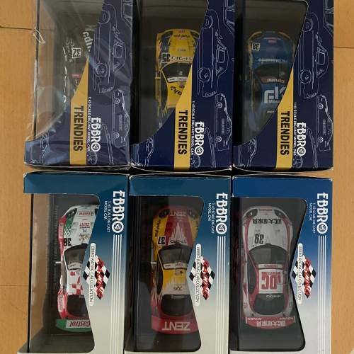 全新原厰原裝日版EBBRO 1/43 🏆 TOYOTA 六款賽車🏁模型