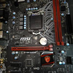 MSI H110M GAMING MATX 主版 Socket 1151 支援6、7代CPU