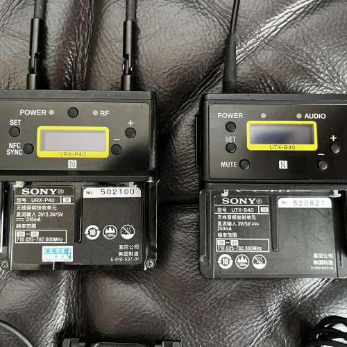 SONY UWP-D21 專業無線麥克風 90% new 1拖1 (# sony A7siii fx3 d11v1 Sennheiser ...