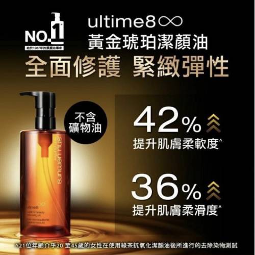 Cleansing Oil 🌟 植村秀黃金琥珀養膚潔顏油 450ml