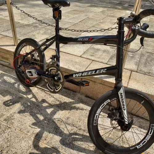 名牌20吋小輪徑碟煞一切正常