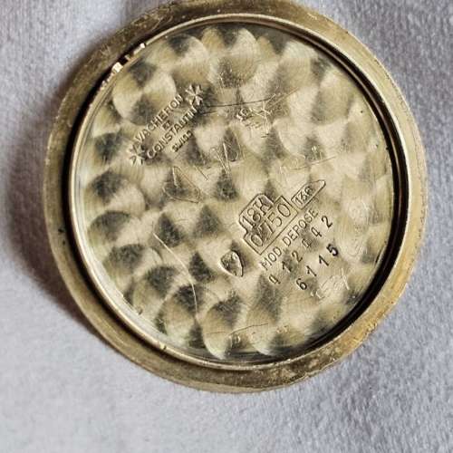 Vacheron Constantin 江詩丹頓 18k ultra-thin solid gold 1003機芯 6115金錶