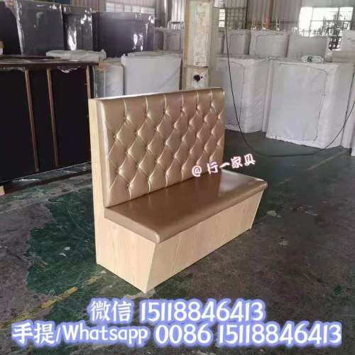 餐廳傢俬訂造，雙面卡位梳化訂造，西餐廳阻燃卡座沙發，茶餐廳儲物卡位梳化，英標防...