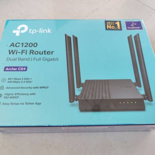 tp-link AC1200 Wi-Fi Router - Archer C64