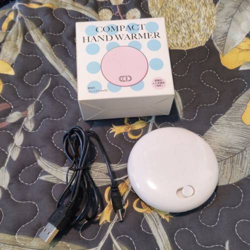 全新原裝Compaci Hand Warmer電暖手蛋 白色