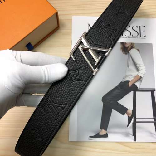 LV原單雙面頭層牛皮牛皮帶 118