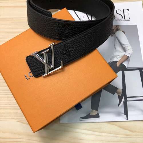 LV原單雙面頭層牛皮牛皮帶 118