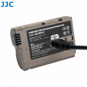 JJC NIKON EN-EL15c USB-C Rechargeable Lithium-ion Battery - B-ENEL15CTC