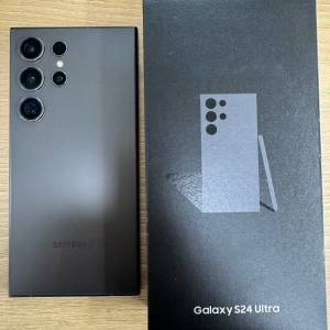 90%New Samsung S24 Ultra 12+512GB 黑色 香港行貨 有盒