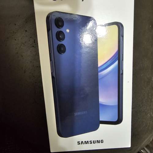 Samsung A15  (5G) 6+128G (全新未開封)黑色ws92686400