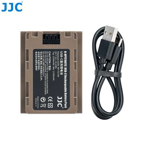 JJC SONY NP-FZ100 USB-C Rechargeable Lithium-ion Battery - B-NPFZ100TC