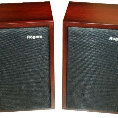 Rogers LS3/5A 15ohm 銀字銘牌  全個鋁合金結構(不連喇叭)