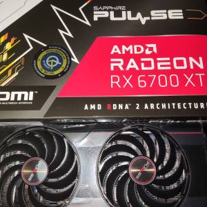 Sapphire Pulse RX 6700 XT 12G 有盒有單有保 23年11月購入