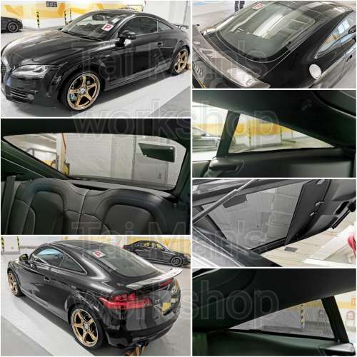Audi TT 濾光窗網太陽擋