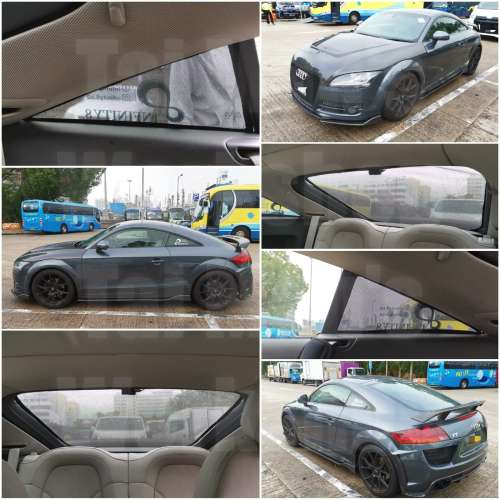Audi TT 濾光窗網太陽擋