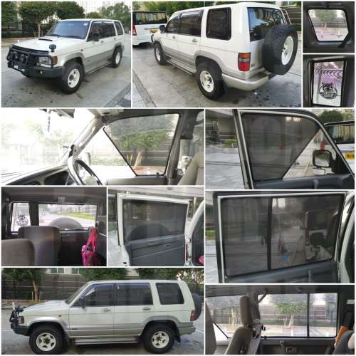 Isuzu Trooper 全車磁石濾光窗網太陽擋