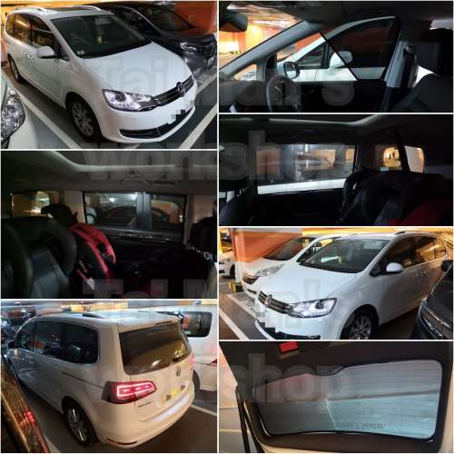 Vw Sharan 全車磁石濾光窗網太陽擋
