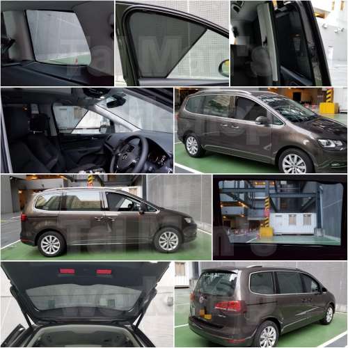 Vw Sharan 全車磁石濾光窗網太陽擋