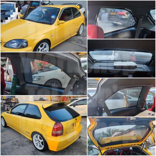 Honda Civic EK9 Type R 全車磁石濾光窗網太陽擋