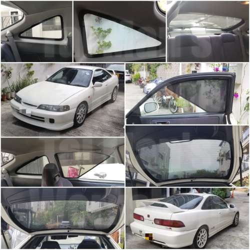 Honda Integra DC2 Type R 全車磁石濾光窗網太陽擋