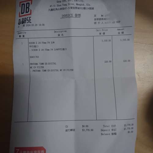 NIKKOR Z 24-70MM F/4 S