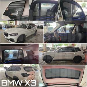 BMW X3 IX3 全車磁石濾光窗網太陽擋