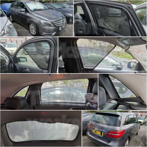 BENZ B200 B180 全車磁石濾光窗網太陽擋