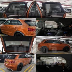 Audi Q3 Sportback 全車磁石濾光窗網太陽擋