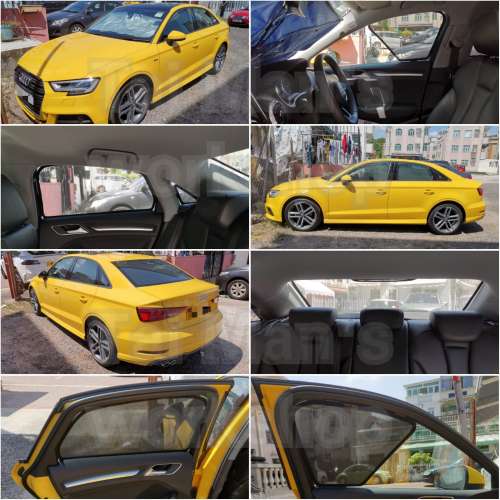 Audi A3 RS3 全車磁石濾光窗網太陽擋