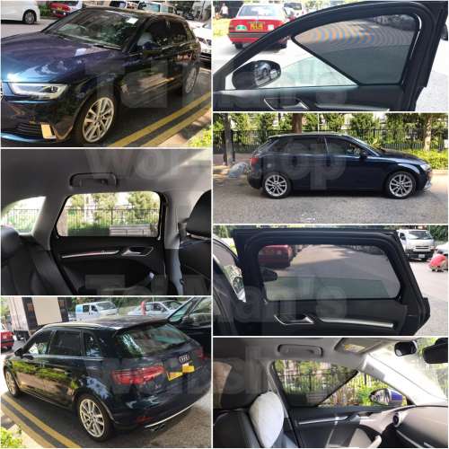 Audi A3 RS3 全車磁石濾光窗網太陽擋